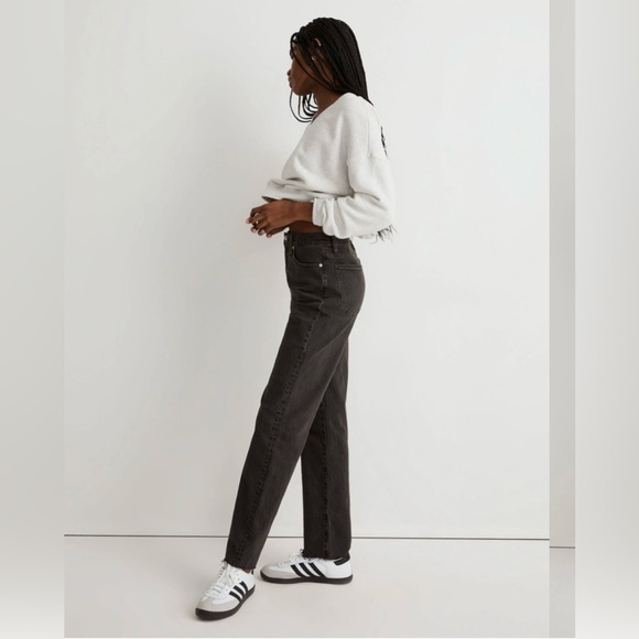 Madewell The Perfect Vintage Straight Jean Raw Hem - Picture 2 of 10
